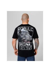 PITBULL - Koszulka bawełniana sportowy t-shirt dla dorosłych Origin. Kolor: wielokolorowy, szary, czarny. Materiał: bawełna #1