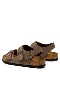 Birkenstock Sandały Milano Bs 0634503 Brązowy. Kolor: brązowy. Materiał: skóra