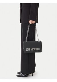 Love Moschino - LOVE MOSCHINO Torebka JC4192PP0NKD000B Czarny. Kolor: czarny. Materiał: skórzane #1