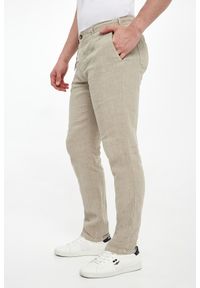 PAUL & SHARK - Spodnie męskie lniane PAUL&SHARK. Materiał: len #4