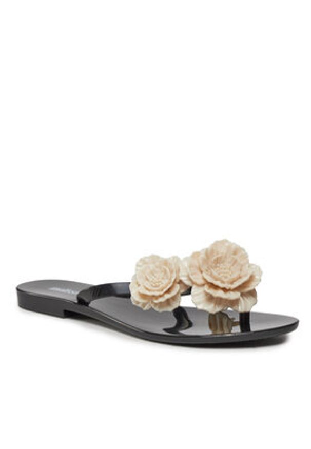 melissa - Melissa Japonki Melissa Harmonic Springtime Ad 35704 Czarny. Kolor: czarny