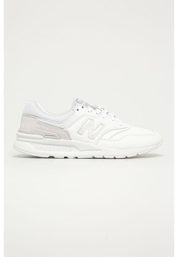 New Balance - Buty CW997HBO. Nosek buta: okrągły. Zapięcie: sznurówki. Kolor: biały. Materiał: syntetyk, materiał, skóra, guma. Szerokość cholewki: normalna. Obcas: na obcasie. Wysokość obcasa: średni, niski