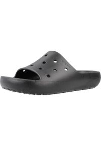 Klapki unisex Crocs Classic Slide V2. Kolor: czarny. Materiał: syntetyk, materiał