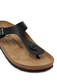 Birkenstock Japonki Gizeh 1029613 Czarny. Kolor: czarny. Materiał: skóra #4