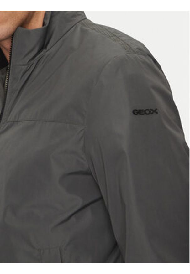 Geox Kurtka przejściowa Vincit M5522E T3205 F3277 Szary Regular Fit. Kolor: szary. Materiał: syntetyk