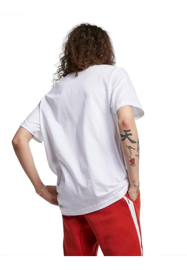 Nike - Koszulka t-shirt męska NIKE bawełna. Kolor: biały, czarny, wielokolorowy. Materiał: bawełna
