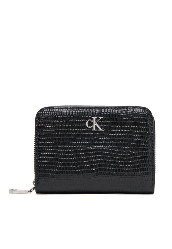 Mały Portfel Damski Calvin Klein. Kolor: czarny