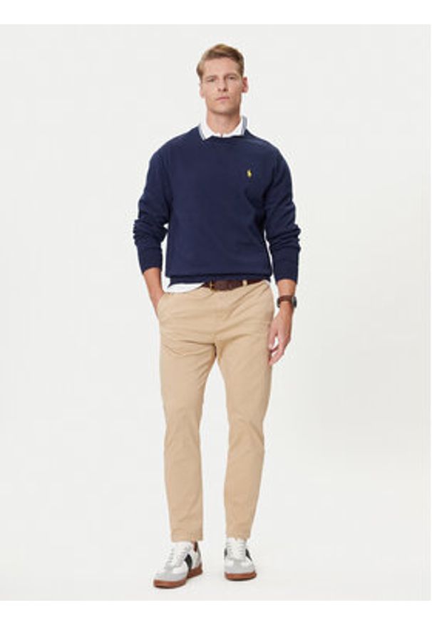 Polo Ralph Lauren Bluza 710P01523002 Granatowy Regular Fit. Typ kołnierza: polo. Kolor: niebieski. Materiał: bawełna