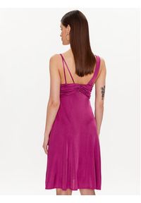 Marciano Guess Sukienka koktajlowa Emilia 3GGK60 6136A Fioletowy Regular Fit. Kolor: fioletowy. Materiał: wiskoza. Styl: wizytowy #3