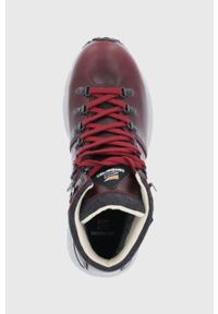 Zamberlan - Buty Cornell. Nosek buta: okrągły. Zapięcie: sznurówki. Kolor: czerwony. Materiał: materiał, guma