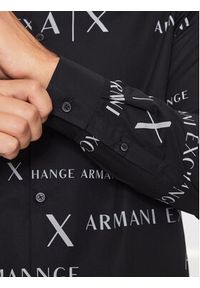 Armani Exchange Koszula 6RZC17 ZNXLZ 22BT Czarny Regular Fit. Kolor: czarny. Materiał: bawełna #5