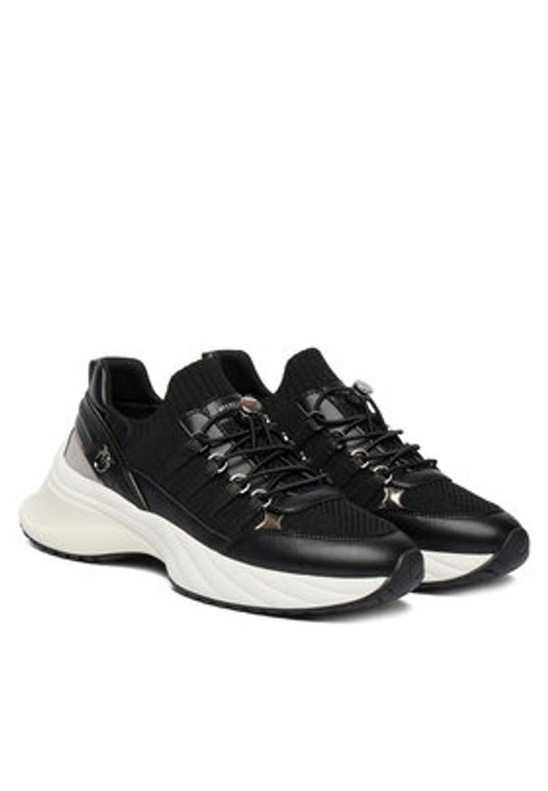 Pinko - PINKO Sneakersy Ariel 34 SS0141 P128 Czarny. Kolor: czarny. Materiał: skóra