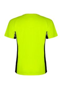 ROLY - Męska Koszulka Sportowa Z Krótkim Rękawem Shanghai. Kolor: wielokolorowy, żółty, czarny, beżowy, zielony. Długość rękawa: krótki rękaw. Długość: krótkie