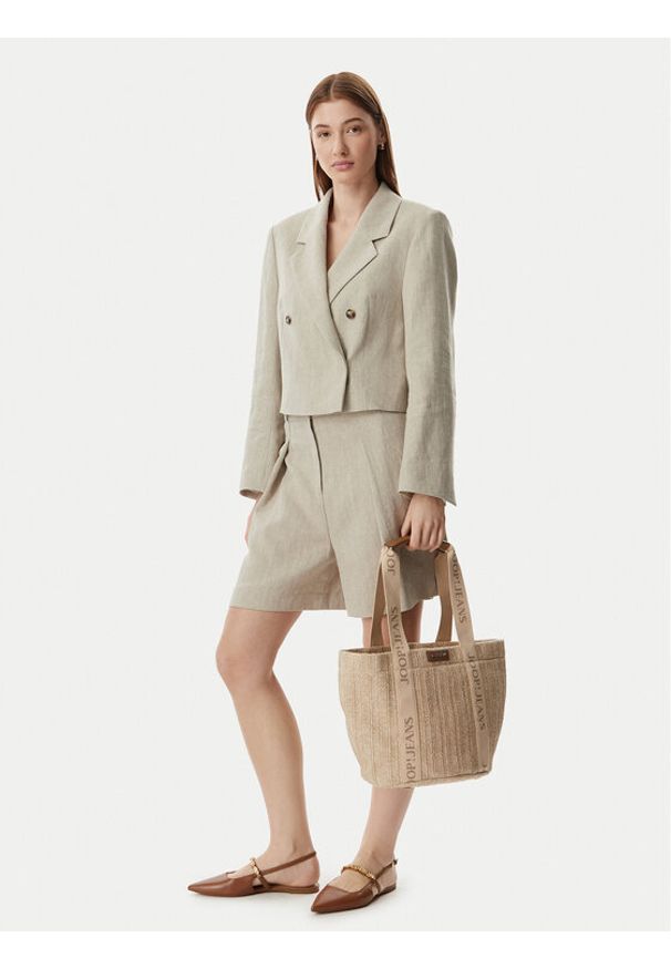 JOOP! Jeans Torebka Camille 4130001325 Beżowy. Kolor: beżowy