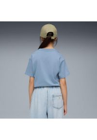 Koszulka Puma Ess Boxy Tee G Cool Blue, Dzieci. Kolor: niebieski. Materiał: materiał, bawełna