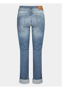 Please Jeansy P0VVBQ2W6E Niebieski Cropped Fit. Kolor: niebieski #7