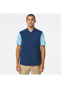 Bezrękawnik turystyczny męski Oakley Grid Vest. Kolor: niebieski. Długość rękawa: bez rękawów. Sport: turystyka piesza