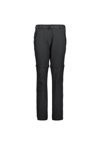 Spodnie z odpinanymi nogawkami damskie CMP Evelynn Zip Off Pant. Kolor: czarny