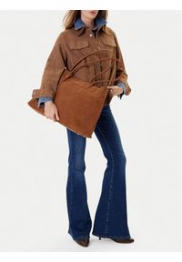 Gino Rossi Torebka EO-LOLA-LA513-114-1 Brązowy. Kolor: brązowy. Materiał: skórzane, zamszowe #1