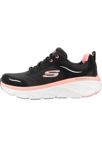 skechers - Tenisówki Skechers Model Dlux Walker 2.0 Kolor Czarny. Kolor: czarny. Materiał: syntetyk, tkanina, skóra