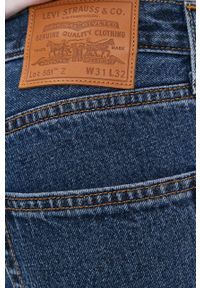 Levi's® - Levi's jeansy 551 Z męskie. Okazja: na spotkanie biznesowe. Kolor: niebieski. Styl: biznesowy #4