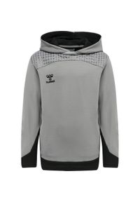 Bluza dziecięca z kapturem Hummel hmlLEAD poly. Typ kołnierza: kaptur. Kolor: szary. Sport: joga i pilates