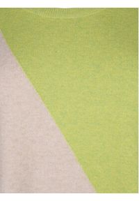 Zizzi Sweter M61187D Zielony Regular Fit. Kolor: zielony. Materiał: syntetyk #7