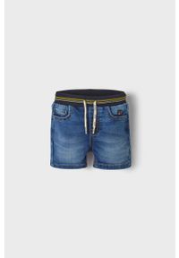 Mayoral szorty jeansowe dziecięce kolor fioletowy. Okazja: na co dzień. Kolor: fioletowy. Materiał: jeans. Styl: casual