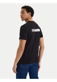 Calvin Klein T-Shirt SS 30s EU LV04LG810G Czarny Slim Fit. Kolor: czarny. Materiał: bawełna #1