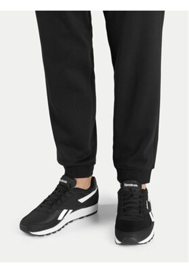 Reebok Sneakersy Rewind Run 100001390 Czarny. Kolor: czarny. Materiał: materiał. Sport: bieganie