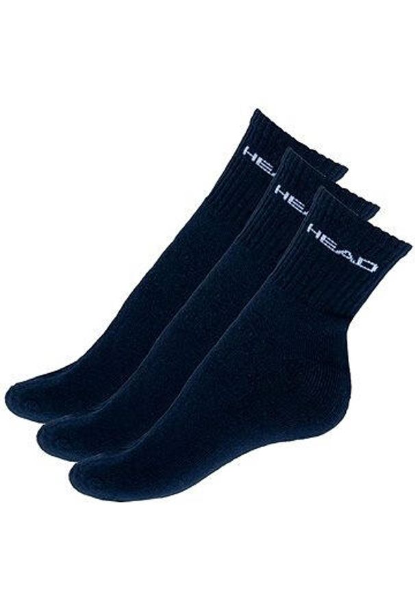 ZEAGLE - Skarpetki Unisex Navy 3-pak 35-38 dla Każdego. Kolor: niebieski. Materiał: poliester, bawełna, elastan. Sport: fitness