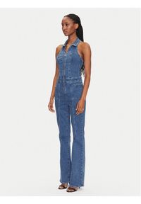 Guess Kombinezon W5GD1C D4LT0 Niebieski Regular Fit. Kolor: niebieski. Materiał: bawełna, jeans