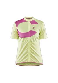 Damska koszulka Craft core endure. Kolor: zielony. Materiał: materiał. Sport: kolarstwo #1