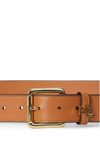 Lauren Ralph Lauren - LAUREN RALPH LAUREN Pasek 412968765009 Brązowy. Kolor: brązowy. Materiał: skóra #3