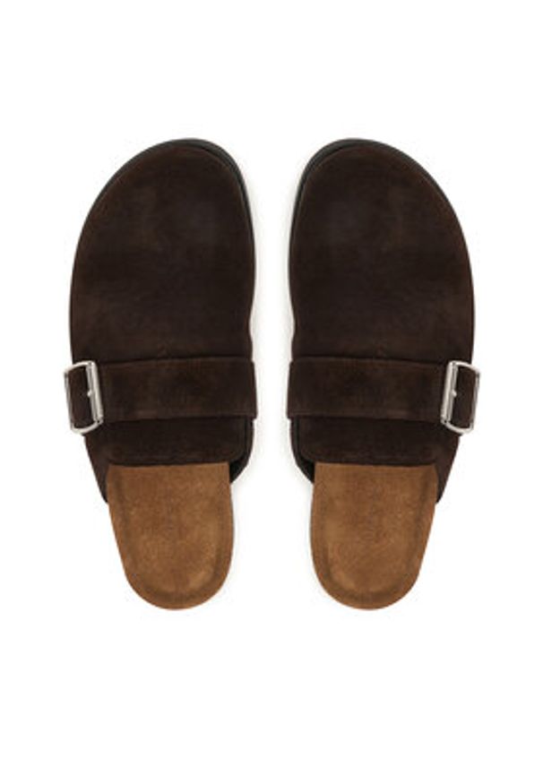 Vagabond Shoemakers Klapki Effie 6122-040-31 Brązowy. Kolor: brązowy. Materiał: skóra, zamsz