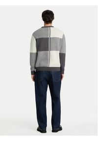 Selected Homme Sweter 16094557 Szary Relaxed Fit. Kolor: szary. Materiał: syntetyk