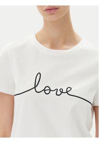 Vero Moda T-Shirt Kami 10332587 Biały Relaxed Fit. Kolor: biały. Materiał: bawełna