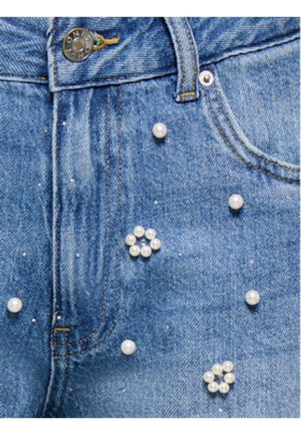 only - ONLY Szorty jeansowe Zuma 15370792 Niebieski Regular Fit. Kolor: niebieski. Materiał: bawełna