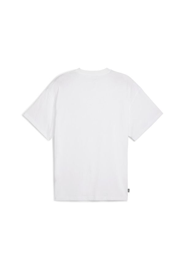 Puma - Koszulka koszykarska męska PUMA Jaws Core Tee II. Kolor: biały. Sport: koszykówka