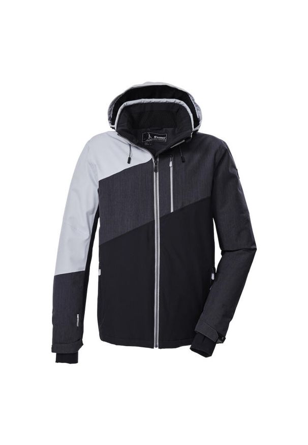 Kurtka narciarska z kapturem Killtec KSW 102. Typ kołnierza: kaptur. Kolor: czarny. Sezon: zima. Sport: narciarstwo