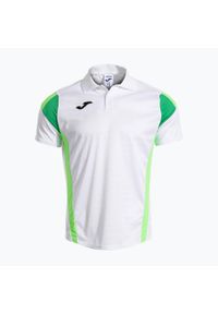 Koszulka tenisowa męska Joma Montreal. Kolor: zielony, biały, wielokolorowy. Sport: tenis