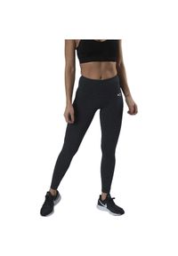 KARI TRAA - Damskie legginsy z wysokim stanem Kari Traa Julie. Stan: podwyższony. Kolor: czarny. Sport: fitness #1