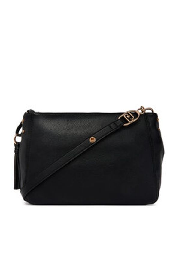 Liu Jo Torebka AA6187 E1012 Czarny. Kolor: czarny. Materiał: skórzane