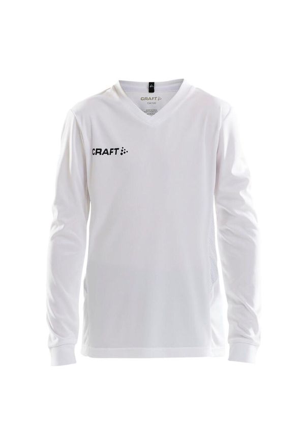 Dziecięcy dżersej z długim rękawem Craft squad solid. Kolor: niebieski. Materiał: jersey. Długość rękawa: długi rękaw. Długość: długie