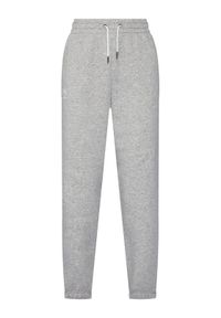Under Armour Spodnie dresowe Essential Fleece Joggers 1373034 Szary Regular Fit. Kolor: szary. Materiał: bawełna