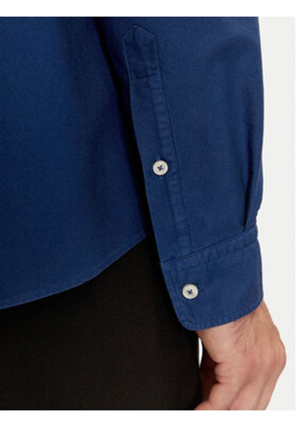 BOSS - Boss Koszula H-Roan 50521996 Niebieski Slim Fit. Kolor: niebieski. Materiał: bawełna
