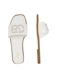 DeeZee Klapki Q877-44 Biały. Kolor: biały. Materiał: syntetyk, materiał #6