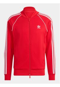 Adidas - adidas Bluza adicolor Classics SST IL2494 Czerwony Slim Fit. Kolor: czerwony. Materiał: bawełna #5