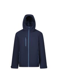 Regatta - Kurtka Wodoodporna Męska Ocieplana Navigate. Kolor: niebieski. Sport: turystyka piesza #1