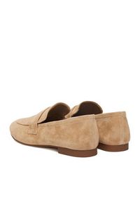 Gino Rossi - GINO ROSSI Lordsy CEO-V1105-55 Beżowy. Kolor: beżowy. Materiał: skóra, zamsz #7